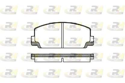 Brake Pad Set, disc brake Toyota CELICA 73-78 esim. Brake Pad Set, disc brake Toyota CELICA 73-78 esim.