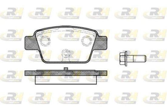 Brake Pad Set, disc brake FIAT - 71769094