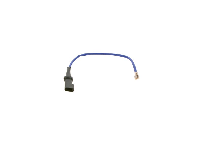 Warning Contact, brake pad wear -