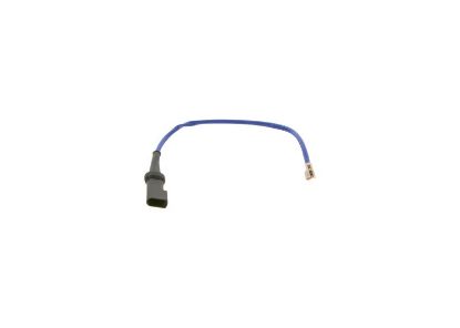 Warning Contact, brake pad wear -