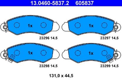 Brake Pad Set, disc brake -