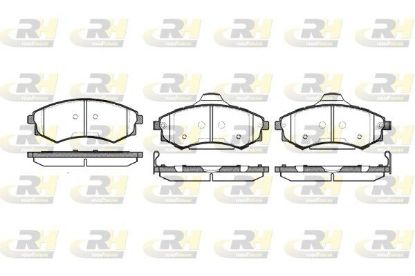 Brake Pad Set, disc brake Hyundai COUPE 01-02 esim. Brake Pad Set, disc brake Hyundai COUPE 01-02 esim.