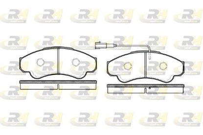 Brake Pad Set, disc brake PSA - 4252.45
