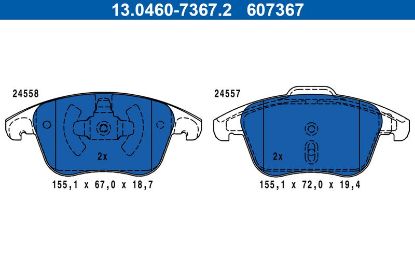 Brake Pad Set, disc brake -