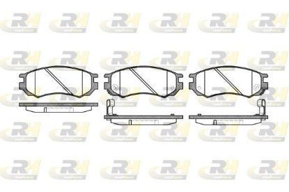 Brake Pad Set, disc brake Nissan SUNNY 2,0 Brake Pad Set, disc brake Nissan SUNNY 2,0