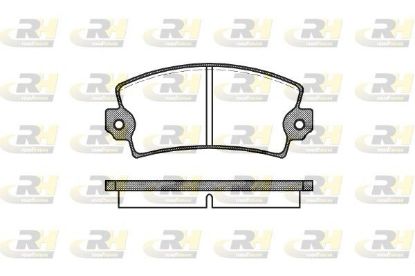Brake Pad Set, disc brake Renault 16 1,6 Brake Pad Set, disc brake Renault 16 1,6