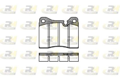 Brake Pad Set, disc brake BMW - 34 11 1 156 464