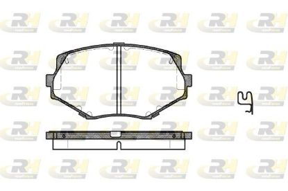 Brake Pad Set, disc brake Mazda MX 5 94-05 esim.