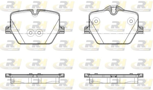 Brake Pad Set, disc brake BMW - 34 20 6 888 835