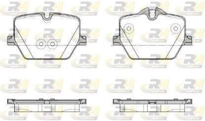 Brake Pad Set, disc brake BMW - 34 20 6 888 835