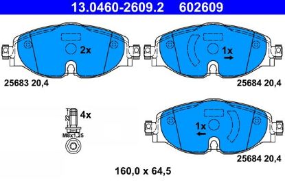 Brake Pad Set, disc brake -
