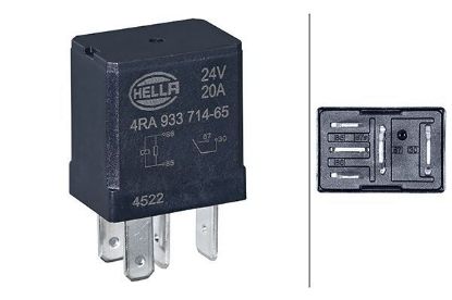 Relay, main current -