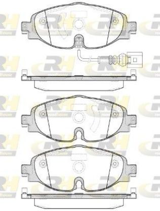 Brake Pad Set, disc brake VAG - 5Q0 698 151
