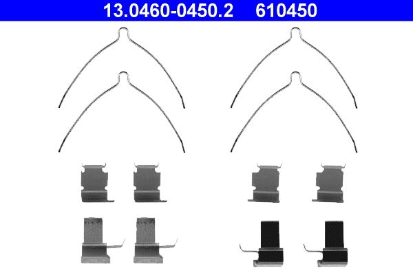 Accessory Kit, disc brake pad -