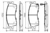 Brake Pad Set, disc brake -