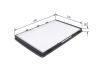 Filter, cabin air -