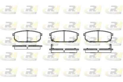 Brake Pad Set, disc brake KIA - 58302-3ED00