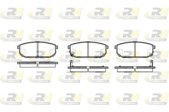 Brake Pad Set, disc brake KIA - 58302-3ED00