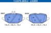 Brake Pad Set, disc brake -