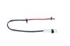 Warning Contact, brake pad wear -