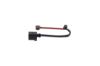 Warning Contact, brake pad wear -