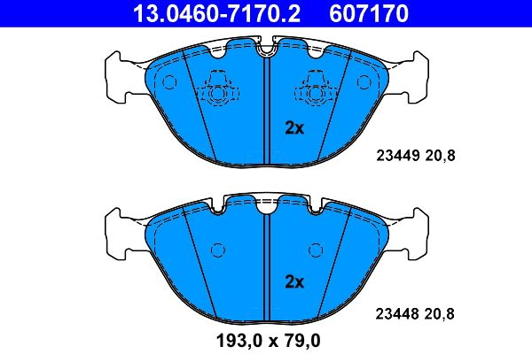 Brake Pad Set, disc brake -