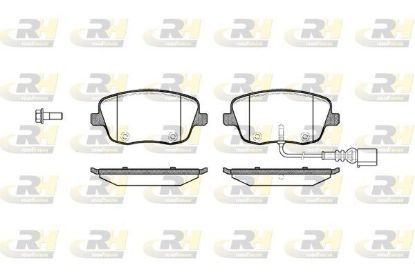 Brake Pad Set, disc brake VAG - 6Q0 698 151C