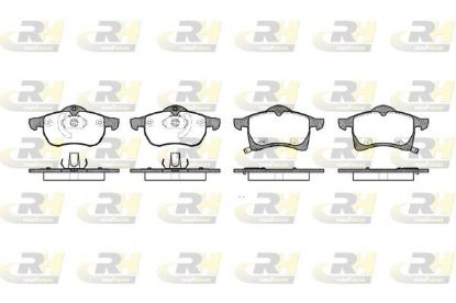 Brake Pad Set, disc brake GENERAL MOTORS - 90544001