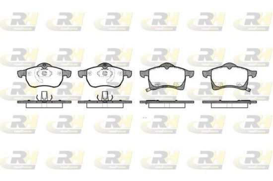 Brake Pad Set, disc brake GENERAL MOTORS - 90544001