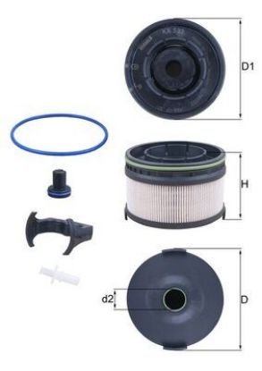 Fuel Filter MERCEDES-BENZ - 654 092 01 00