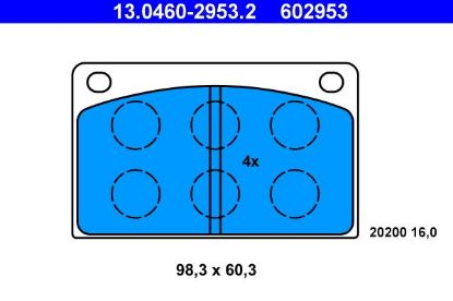 Brake Pad Set, disc brake -