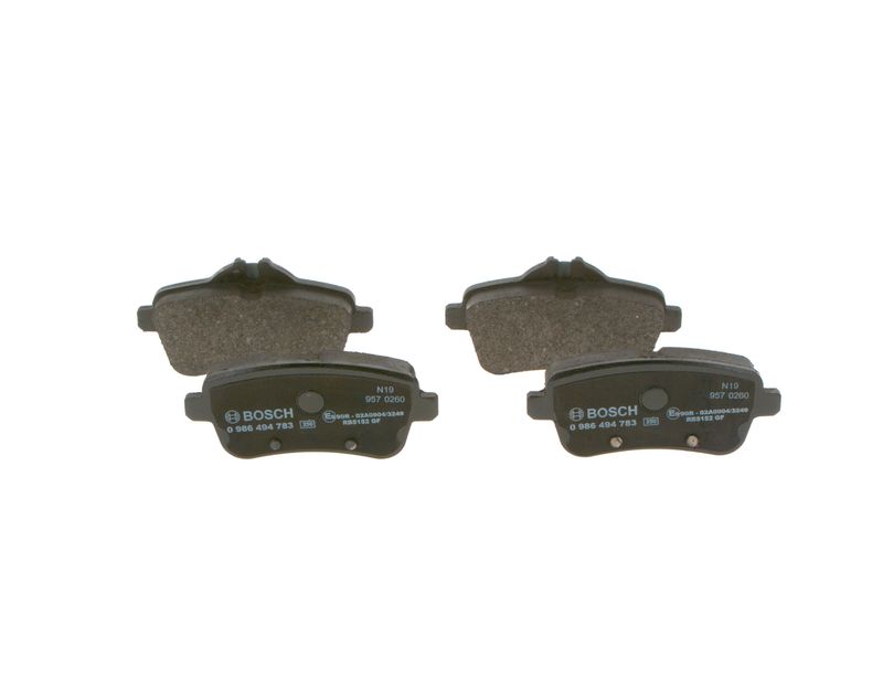 Brake Pad Set, disc brake MERCEDES-BENZ - 007 420 82 20