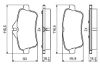 Brake Pad Set, disc brake MERCEDES-BENZ - 007 420 82 20