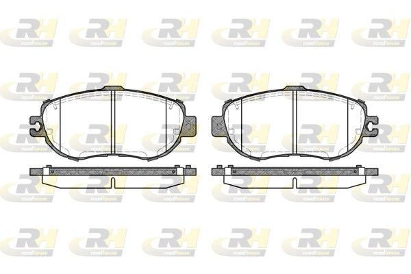 Brake Pad Set, disc brake Lexus LS 400 92-94 esim.