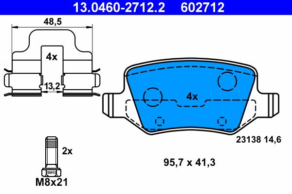 Brake Pad Set, disc brake -