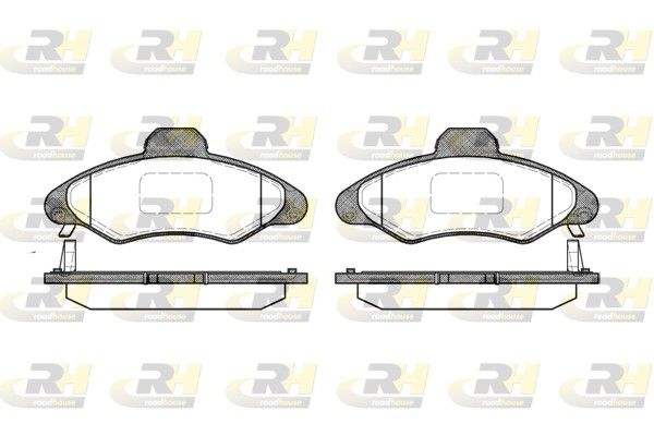 Brake Pad Set, disc brake Ford ESCORT 97-98 esim.