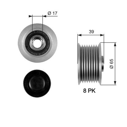 Alternator Freewheel Clutch -