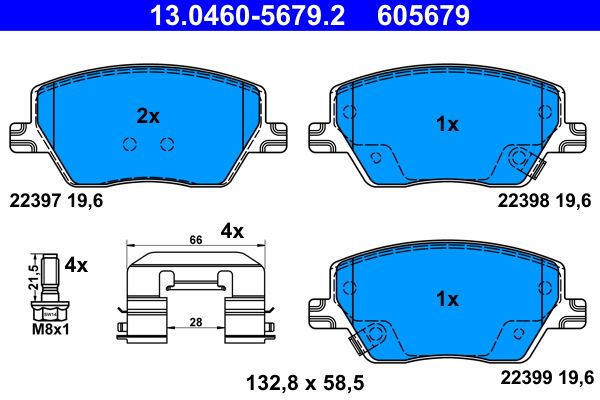 Brake Pad Set, disc brake -