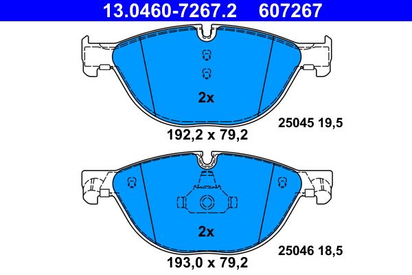 Brake Pad Set, disc brake -