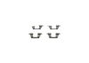 Accessory Kit, disc brake pad -
