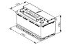 Starter Battery 70Ah 760A 278*175*190 - +
