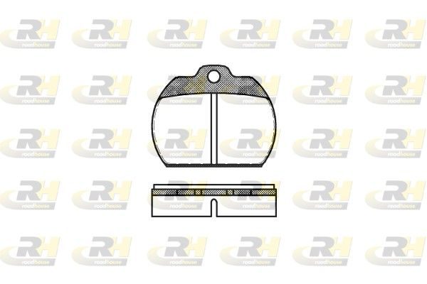 Brake Pad Set, disc brake VW KUPLA,POLO 72-79 esim.