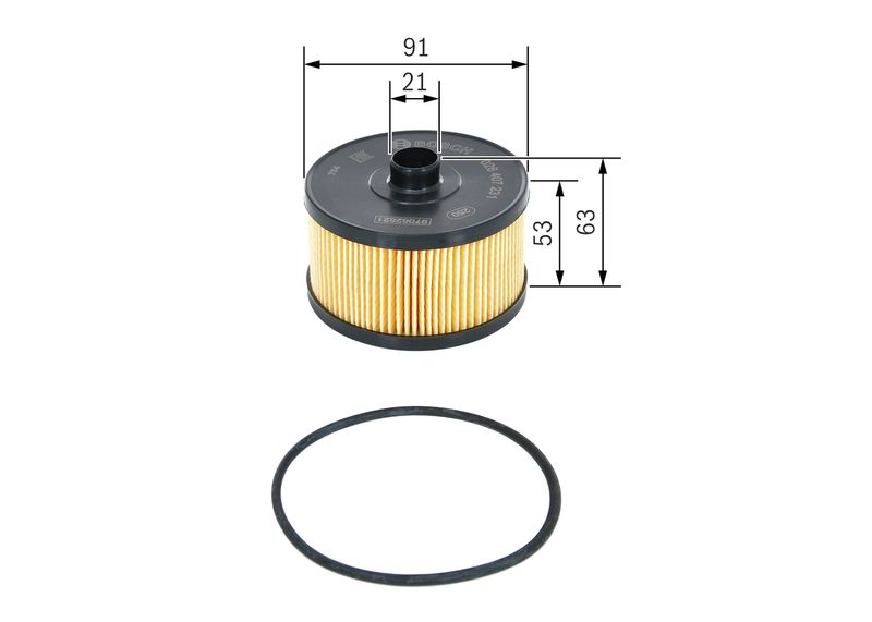 Oil Filter MERCEDES-BENZ - 281 180 02 10