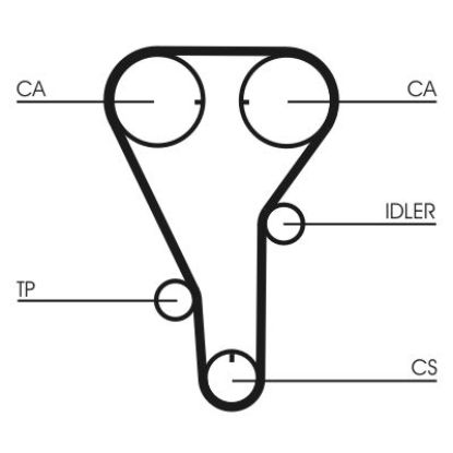 Timing Belt Mazda