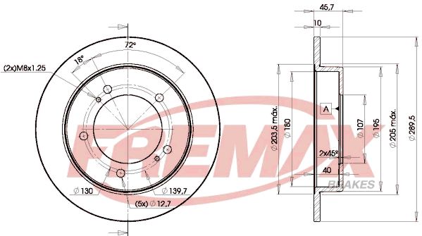 Brake Disc SUZUKI - 55211-60A01