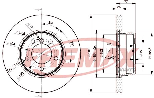 Brake Disc BMW