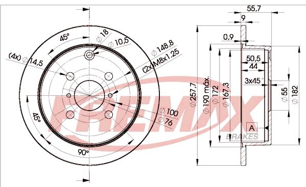 Brake Disc Toyota