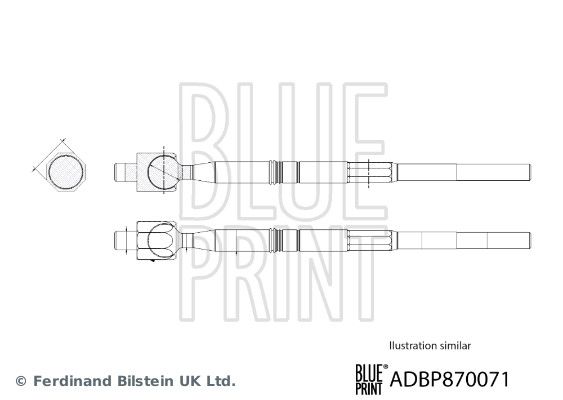Inner Tie Rod Isuzu 8-98165-055-0
