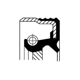 Shaft Seal, differential Alfa 71738510