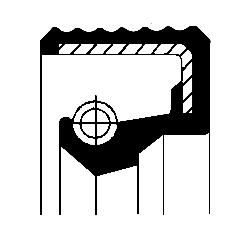 Shaft Seal, differential DEERE 48M7031